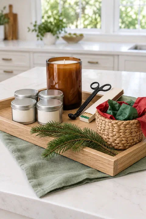 Candle Gift Sets and Baskets Under $50
