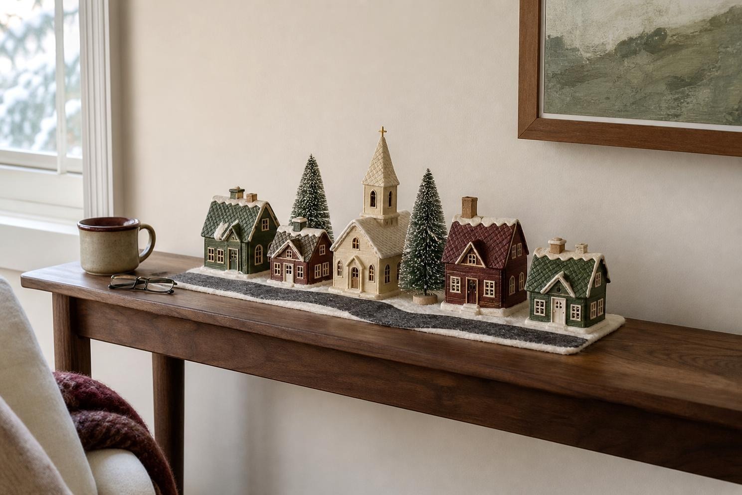 7 Christmas Village Display Ideas for Small Spaces