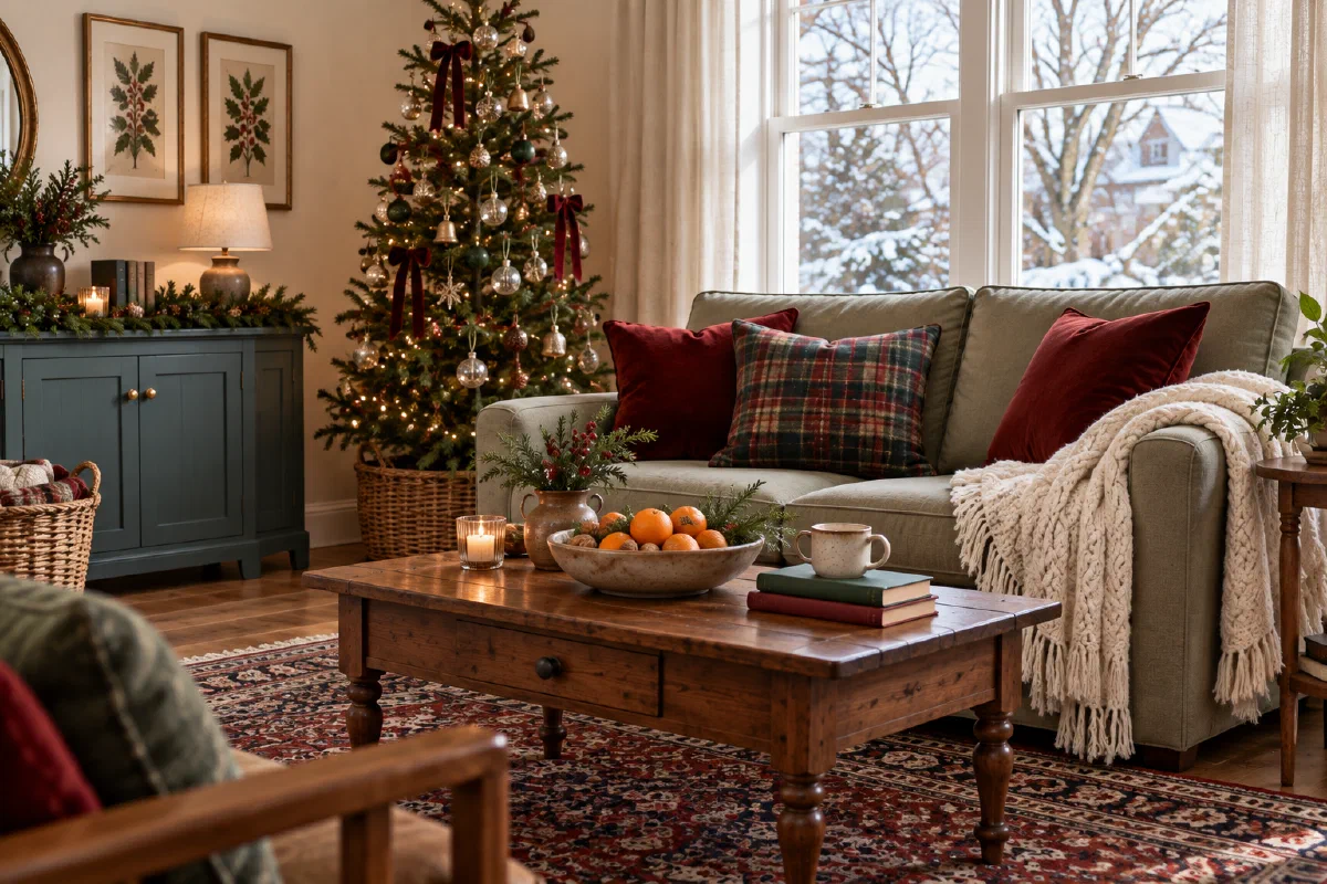 Christmas Living Room Decor: 10 Budget Ideas