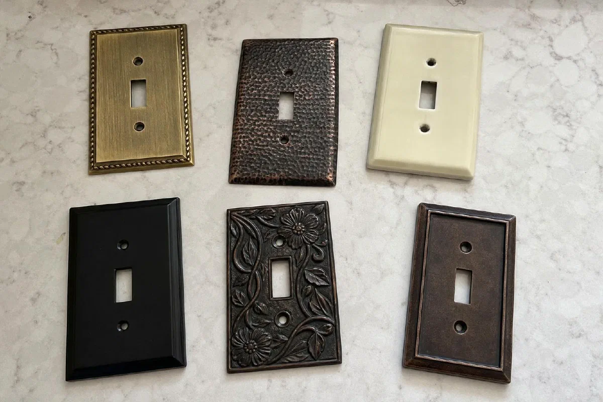 Decorative Switch Plate Covers Renters Can Swap Back