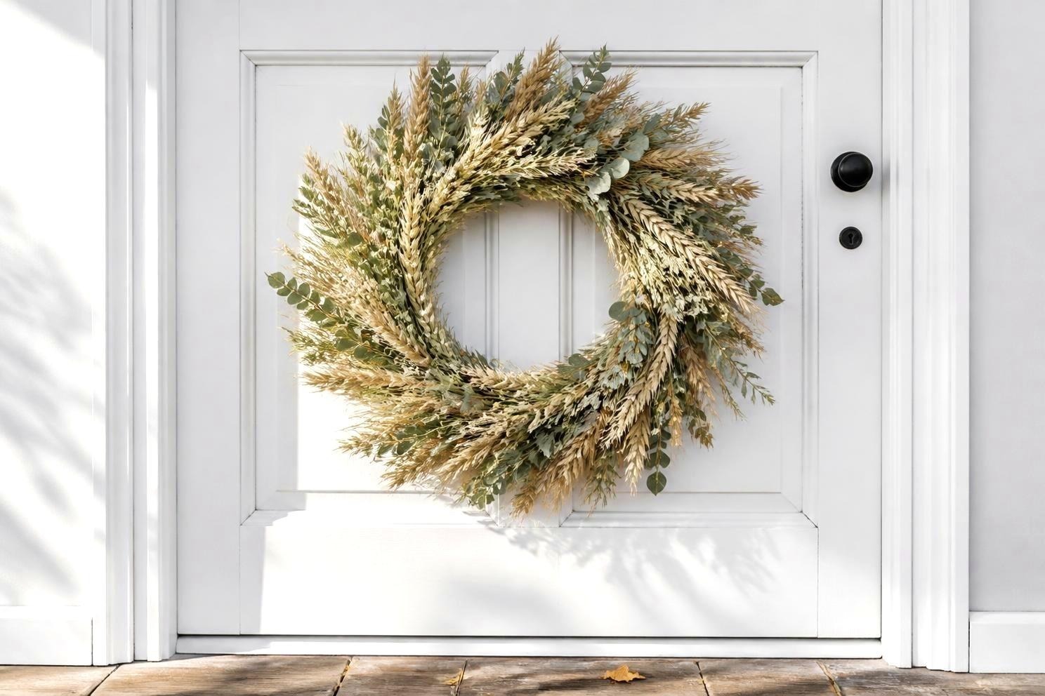 DIY Fall Wreath You Can Finish in One Evening
