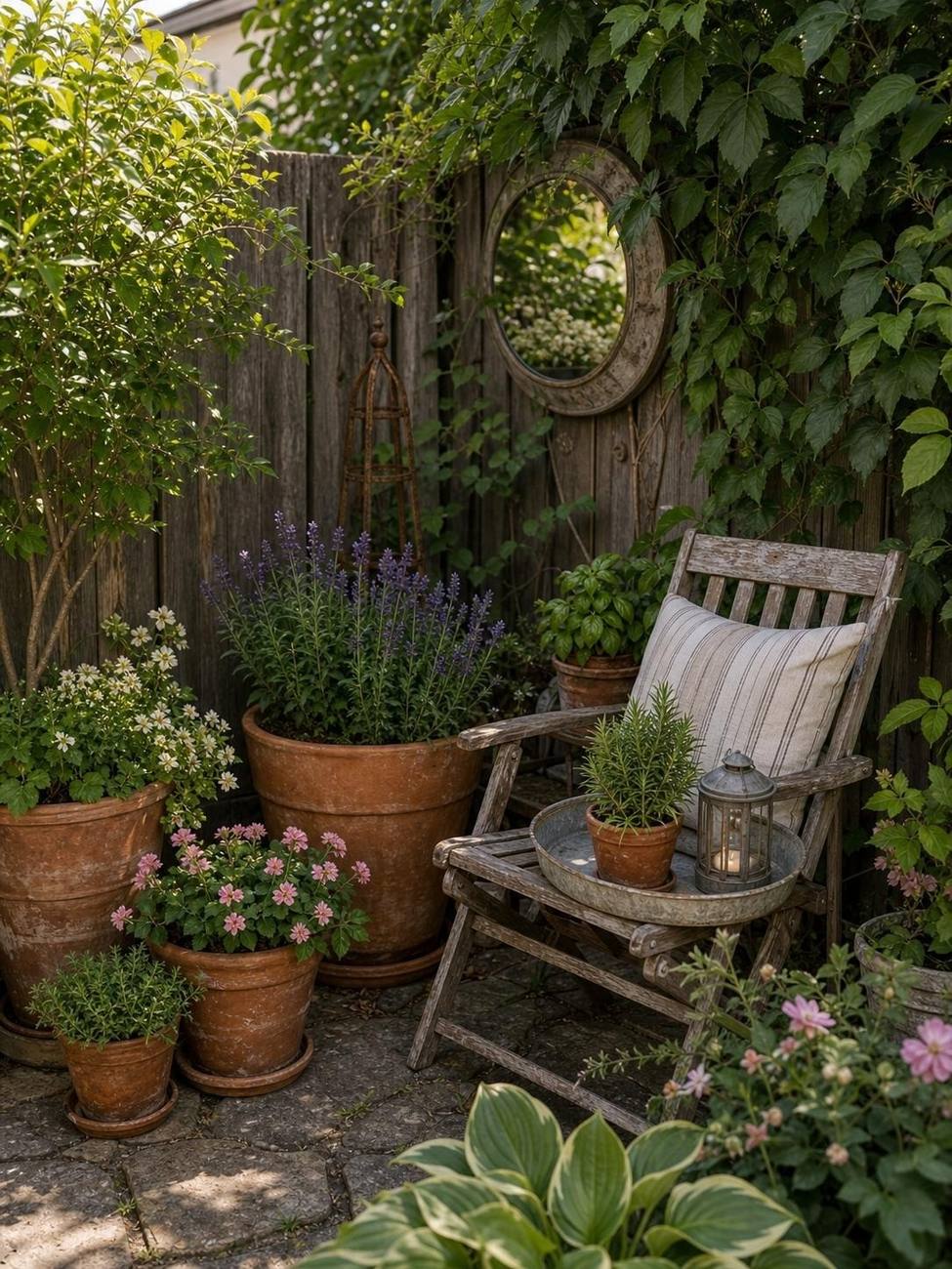 DIY Garden Decor Ideas That Look Gathered, Not Crafty