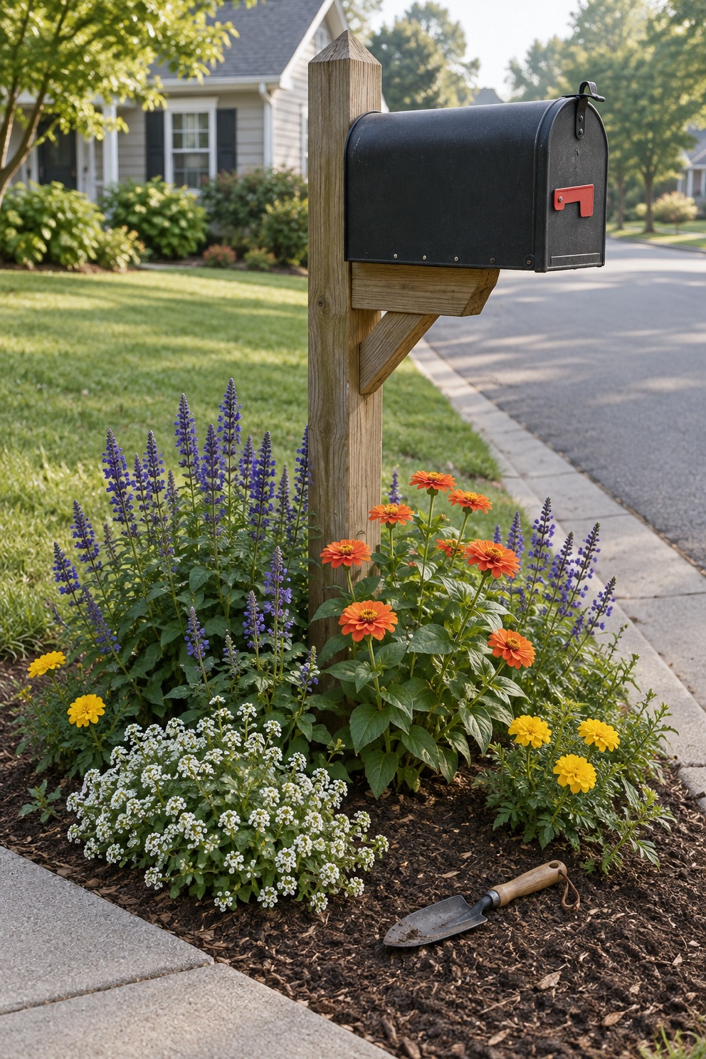 Best Flowers Around a Mailbox for Full Sun and Road Heat