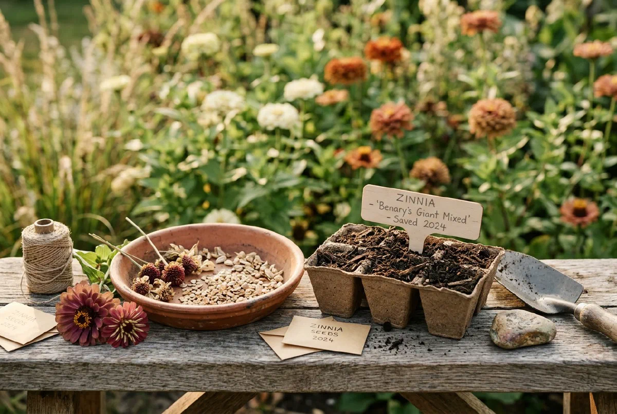 Seed Saving 101: Save Zinnia Seeds for Next Year
