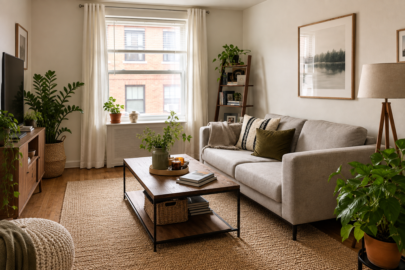 Small Apartment Living Room Ideas for Renters