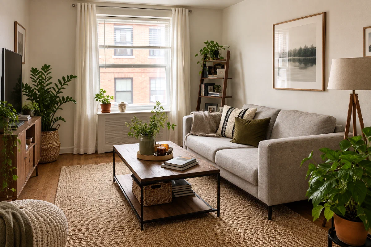 Small Apartment Living Room Ideas for Renters