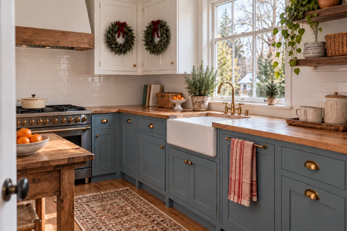 Small Kitchen Christmas Decorating Ideas: 12 Ways
