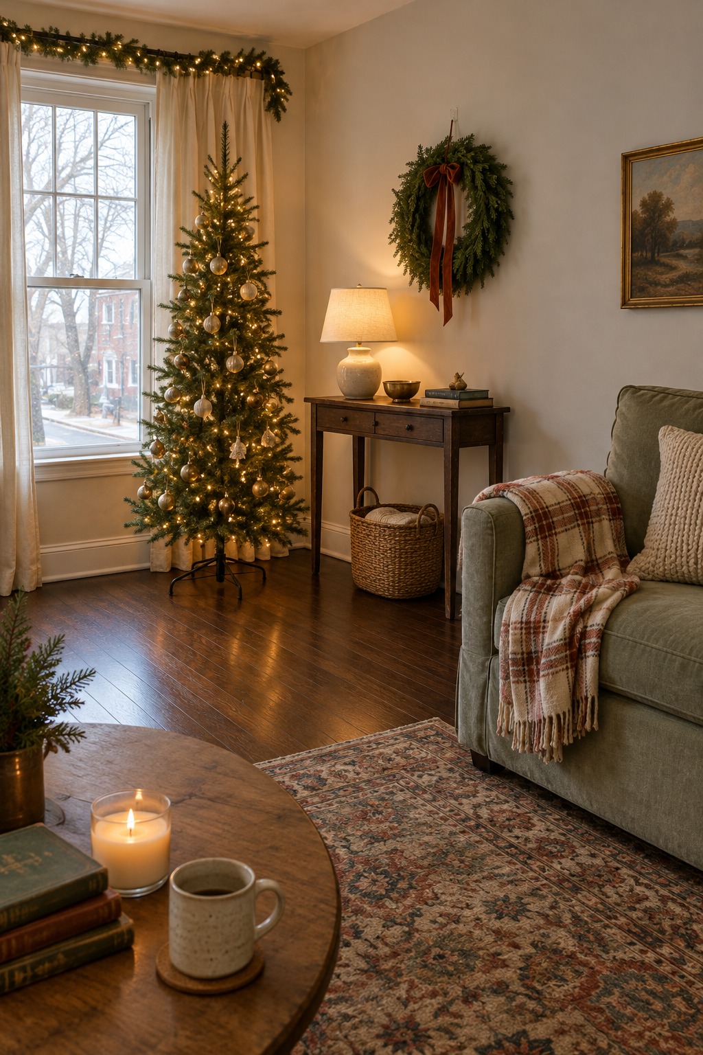Small Space Christmas Decor Ideas, Spot by Spot