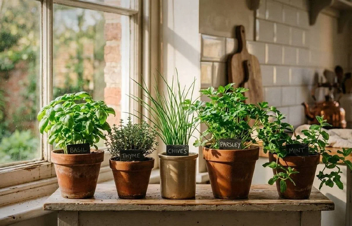 Summer Porch Herb Pots That Make Dinner Feel Easier