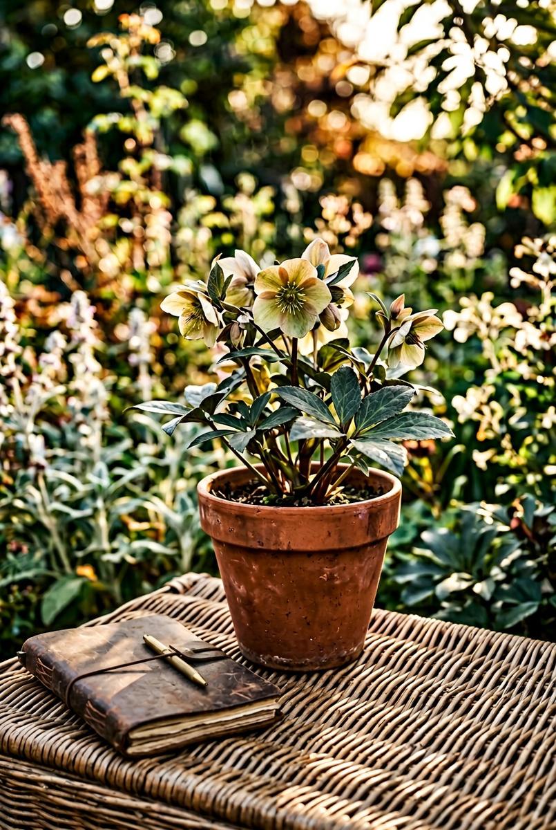 Fresh-cut zinnias and cosmos held together in garden light