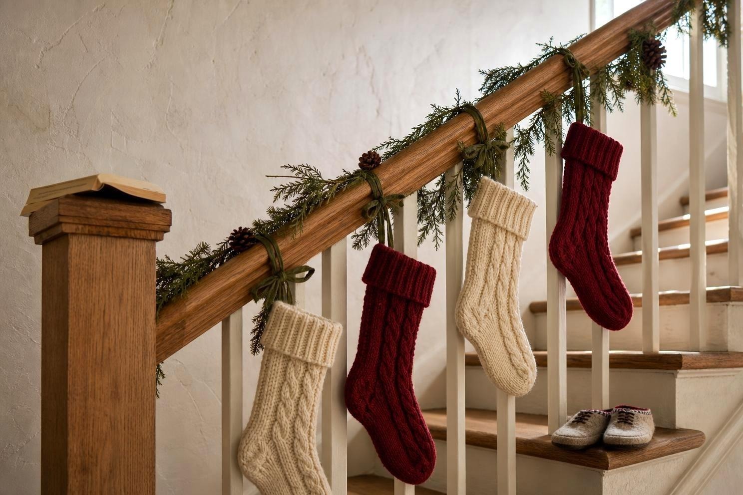 26 Places to Hang Stockings Without a Fireplace