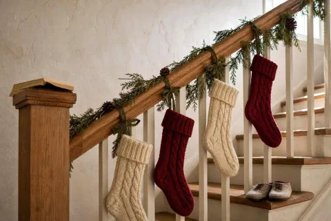 26 Places to Hang Stockings Without a Fireplace