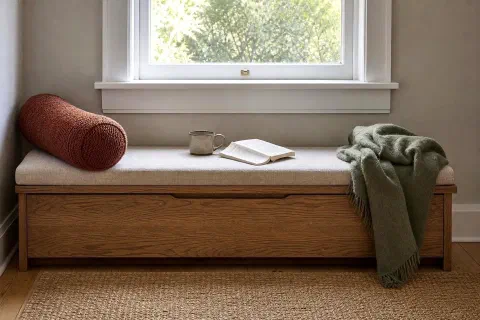 9 Window Seat Ideas for Renters and Small Rooms