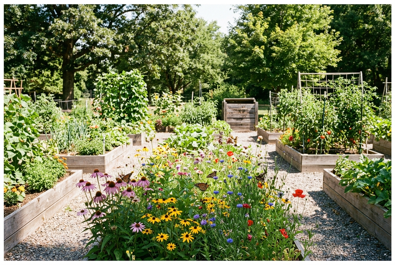 Wildflower Seed Mix for Butterflies: How to Choose and Plant
